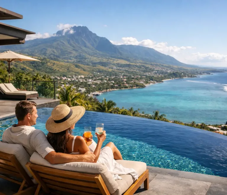 Meilleures villas vue lagon Réunion