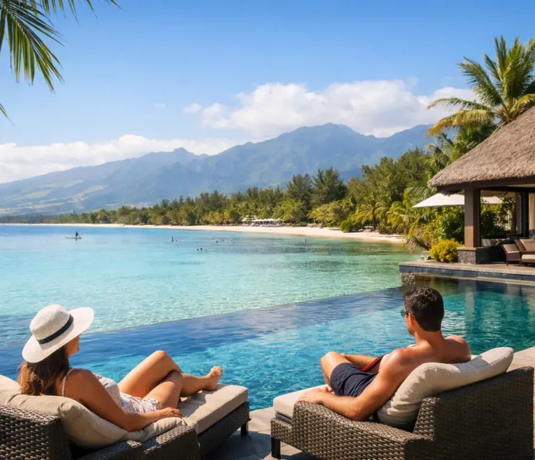 Séjour au bord du lagon à La Réunion en villa