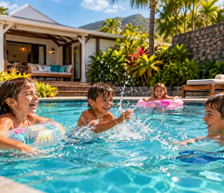 Des villas adaptées aux enfants à La Réunion