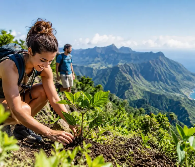 Tourisme responsable à La Réunion, avec attention